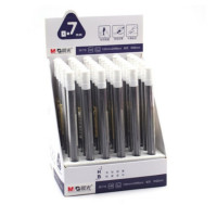晨光 LH 自动铅笔芯 活动铅笔替芯铅芯管铅芯HB0.7mm 36支/盒 黑色