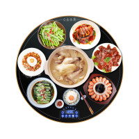 Keyeon饭菜保温板圆形60cm手动旋转