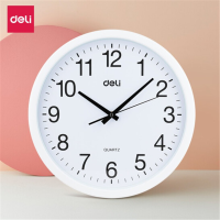 得力(deli)9005挂钟(白)(只)30cm（12寸）