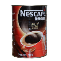Nestle/雀巢醇品速溶纯黑咖啡粉罐装500g 无糖添加 褐色