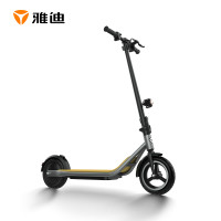 雅迪(yadea) 电动车 L3 电动滑板车 锂电版 漂移车折叠便携迷你双轮代步车 黑色 36V