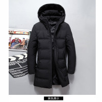 优质冬季防寒羽绒棉服 黑色 XL