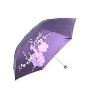 蒲公英海螺三折倒四外翻丝印扇1138-1 定制