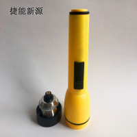 捷能新源 手电筒 节能户外塑料LED灯白光家用强光手电筒 JH