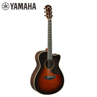 雅马哈(YAMAHA)全单吉他A3R/A3M/AC3R电箱款吉他木吉他缺角AC3R TBS[40英寸日落色] 烟草色