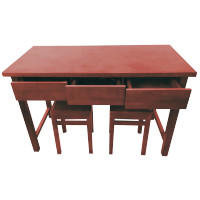 巨高家具书桌写字桌简约桌椅 一桌一椅