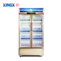 星星（XINGX） LSC-810WD 810升 双门冷藏展示柜 立式商用冰柜 保鲜柜 陈列柜 啤酒柜 饮料柜