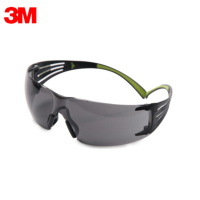 3M SF402AF 安全防护眼镜灰色防雾 灰色 均码 10副装