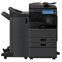 东芝（TOSHIBA）FC-5115AC 复印机 A3彩色多功能复印机 50页/分钟（输稿器、双纸盒、鞍式装订、工作柜）