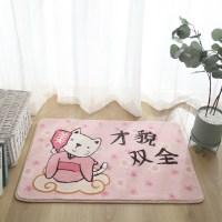 地垫垫吸水卫生间地垫防滑浴室口脚垫地毯卧室进_178_514_621_361 50×120厘米 蛋糕绒才貌双全