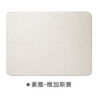 北欧家用卧室床边满铺脚踏垫客厅茶几地垫简约现代沙发榻榻米地毯_3 60x160cm【厚实绒毛】 素雅-维加斯黄