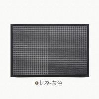 豪宅入户地垫酒店商场户外地毯进垫家用进户商业大口脚垫_2_661 45x75cm【5年踩不坏/厚实不移位】 忆格-灰色