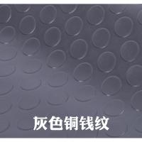 浴室防滑垫PVC塑料地毯厨房防水走廊橡胶地垫大面积楼梯满铺脚垫_2_248 0.9米宽*1米长【1.8mm厚】 灰色铜钱纹