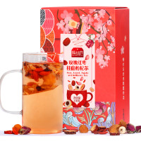 陌上花开 玫瑰桂圆红枣枸杞茶八宝茶组合小袋装泡水喝的茶