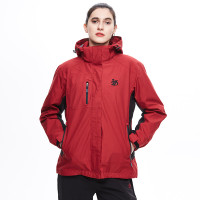 红都(HONGDU)女士冲锋衣HDN001(单位:件) 红色 185/XXXXL