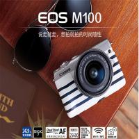 佳能（Canon）EOS M100 微单相机 数码相机 微单套机 黑色（15-45 微单镜头）