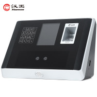 汉王（Hanvon）智能人脸指纹混合识别考勤机可接门禁Wifi传输 面部识别签到机指纹机 打卡机 指纹识别打卡器T318