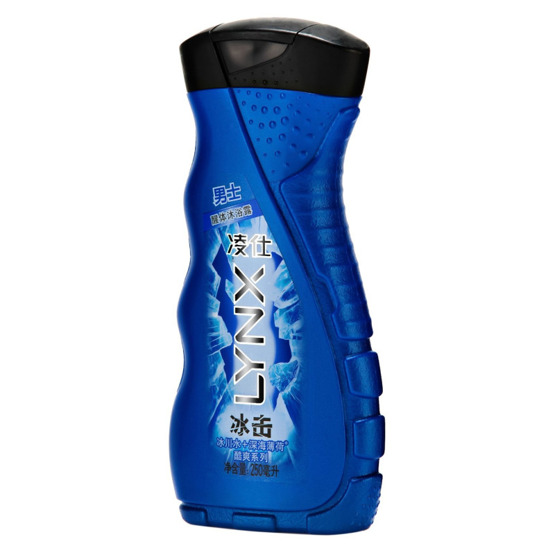 凌仕男士醒体沐浴露冰击400ml