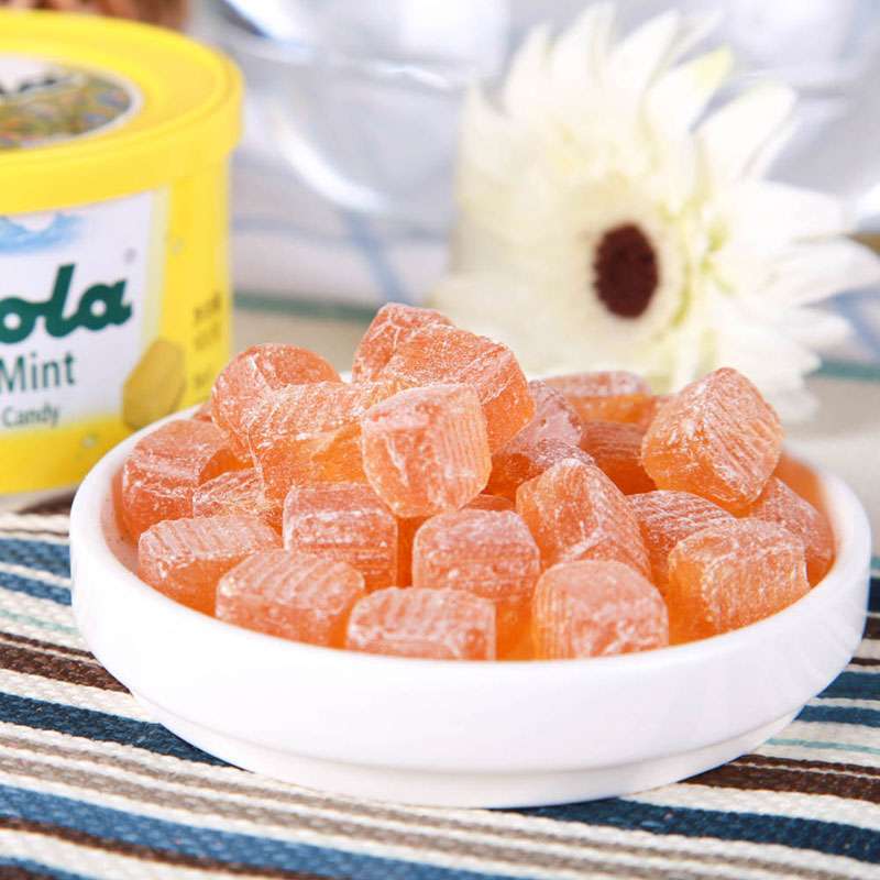 利口乐 香草润喉糖罐装柠檬味 100g/罐