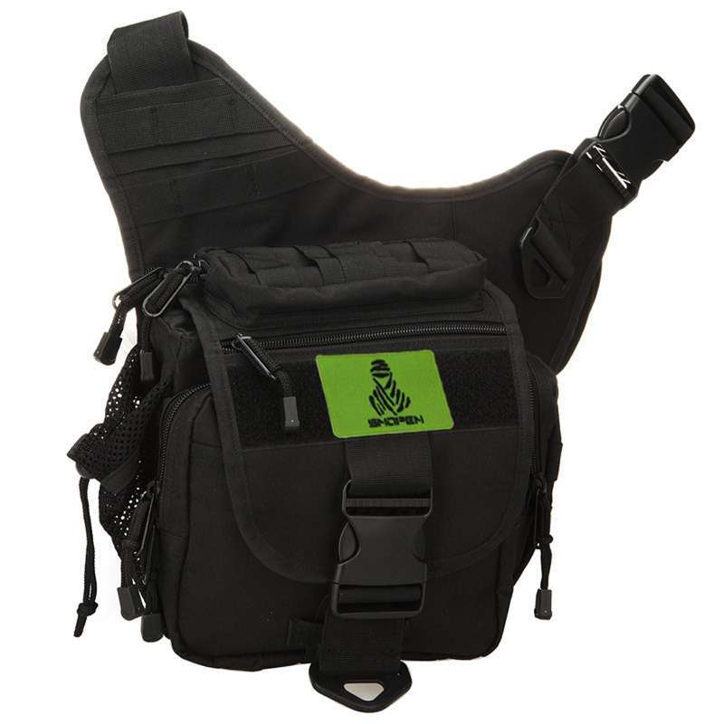 尚龙户外鞍包 (送徽章)黑色 sm15b