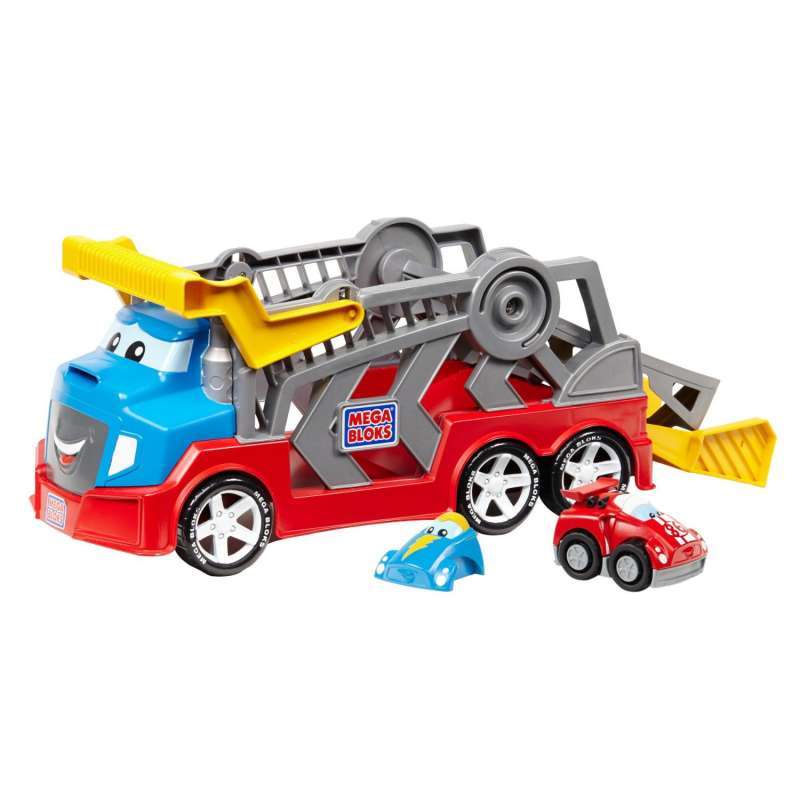 mega 美高 拼插积木 小赛车运输车 80439 美高拼插玩具【价格 图片