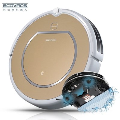 科沃斯（ECOVACS）智能吸尘器 魔镜S CEN540 LG（土豪金）