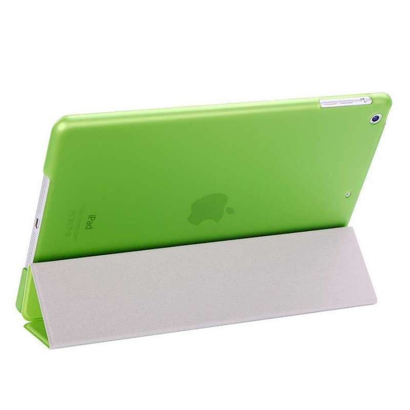 苹果平板电脑 ipad air 智能保护套 休眠皮套 ipad5 超薄伴侣 绿色