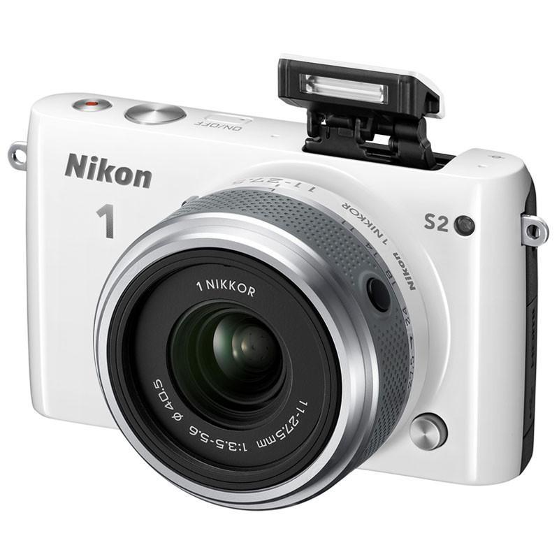 尼康可换镜数码相机s2套机(11-27.5)白 8g卡