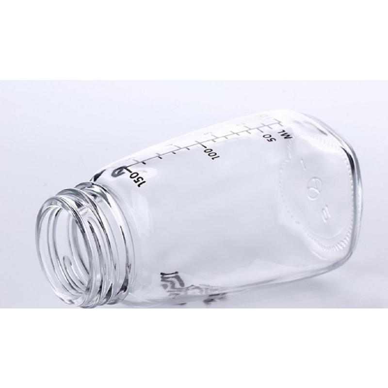 咪呢小熊高硼硅玻璃奶瓶150ml/5oz