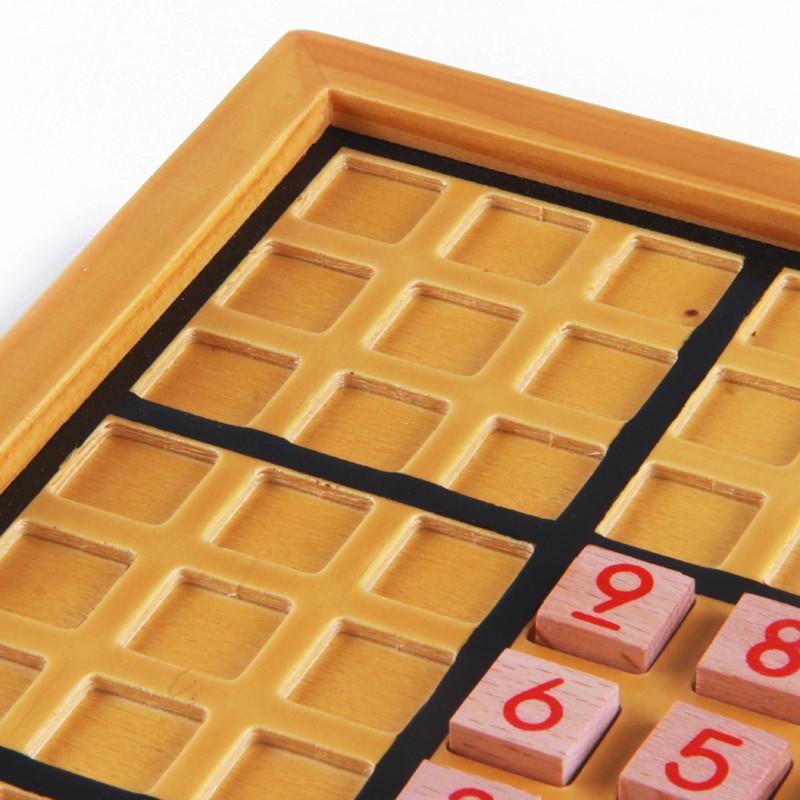 木制九宫格数独棋 儿童益智玩具成人智力桌面棋牌游戏亲子 5岁以上