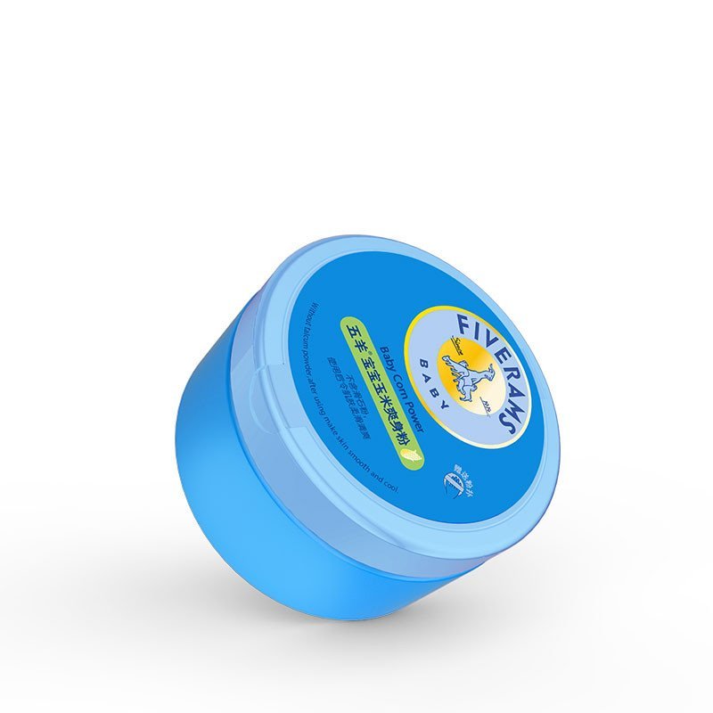fiverams 五羊 宝宝玉米爽身粉 100g,舒爽润滑,温和植物配方.