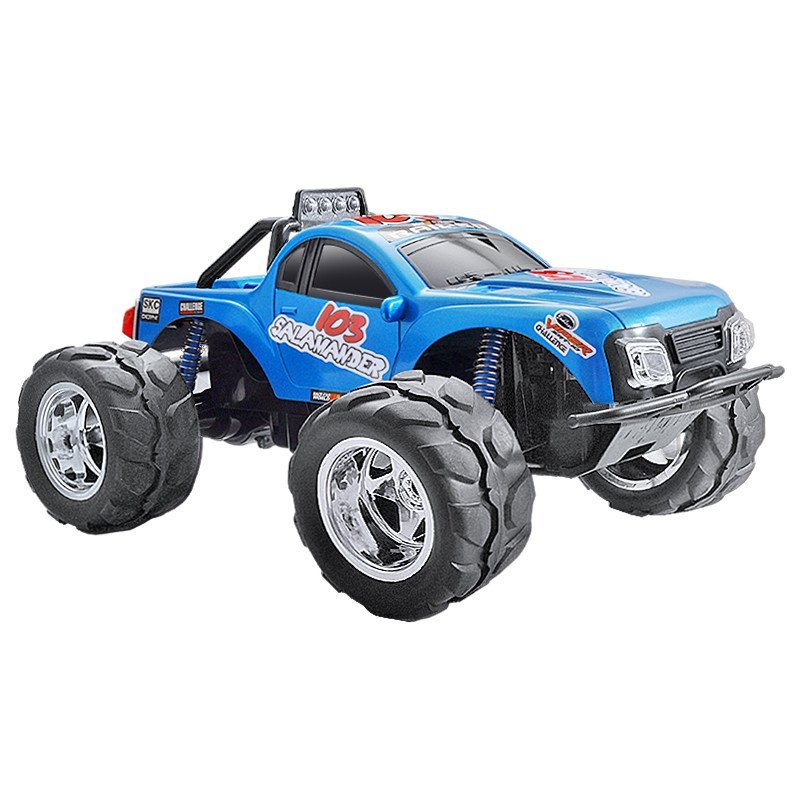 飞轮feilun高速遥控越野110后驱越野电动玩具车模型fc103蓝色