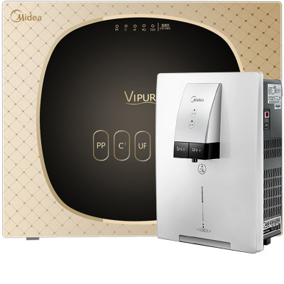 美的（Midea）净饮套餐净水器MRU1691D-50G+壁挂式饮水机MG902-R (苏宁易购）