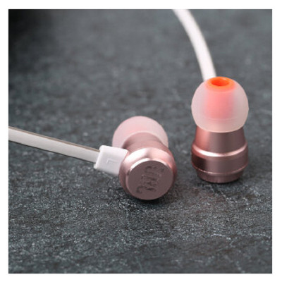 jbl t280a  钛振膜立体声入耳式耳机 手机耳机 玫瑰金