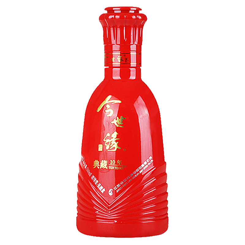 今世缘十年典藏 40度 500ml 商务宴请 婚庆用酒