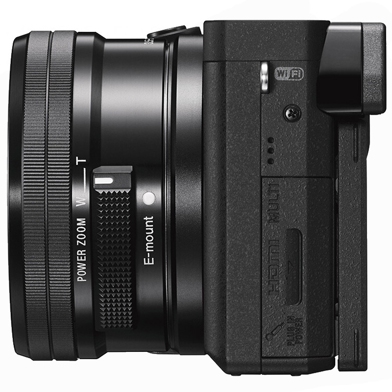 索尼(sony) ilce-6300l 微单相机 黑色 含16-50mm 55-210mm黑色镜头