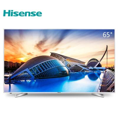 海信（Hisense）LED65EC660US 65英寸 炫彩4K智能电视14核配置 VIDAA3 丰富资源 (亮银白)