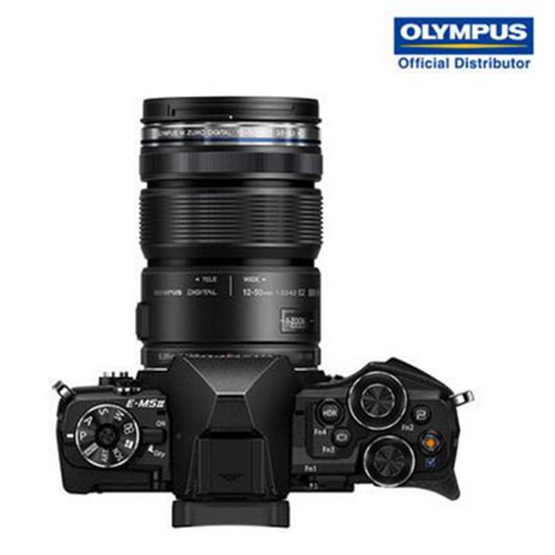 奥林巴斯(olympus)e-m5 markii(12-50mm黑色) 微型单电套机 黑色
