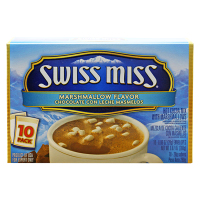 Swiss Miss瑞士小姐棉花糖牛奶巧克力冲饮粉(10*28g)280g