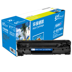 e代 CE278A硒鼓易加粉 适用惠普78A P1560 P1566 P1600 P1606DN M1530 P1560 黑色