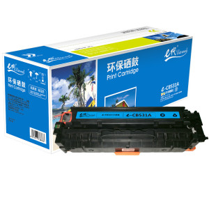 e代 e-CC531A蓝色硒鼓 304A硒鼓(适用Color LaserJet CP2025 2320) 蓝色