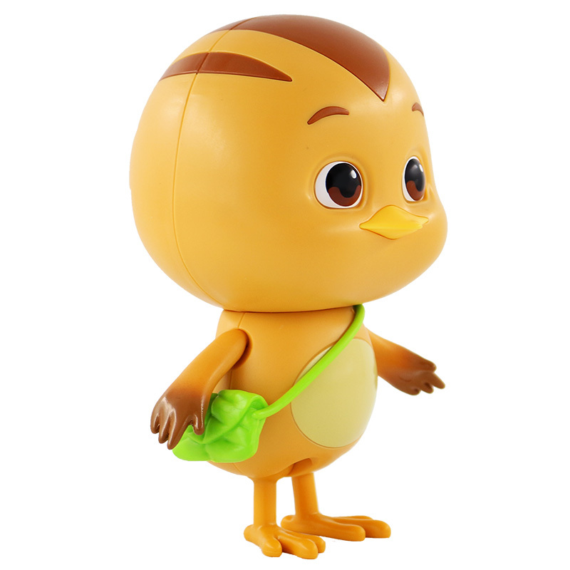 奥迪双钻auldey萌鸡小队可动音乐公仔萌鸡大宇810310