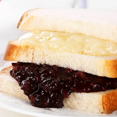 苏宁宜品紫米面包 多规格可选 奶酪夹心吐司 黑米紫薯面包糕点心零食