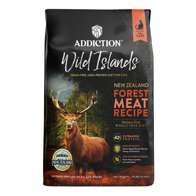 ADD爱德胜超42%高蛋白猫粮4.5kg新西兰进口无谷低敏森林红肉猫粮