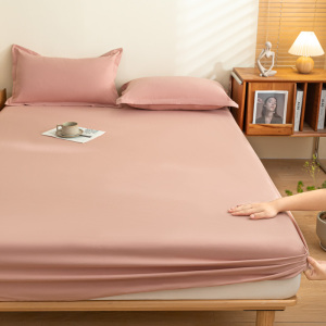 洁丽雅纯棉抗菌全包防水床笠单件床罩席梦思床垫保护罩