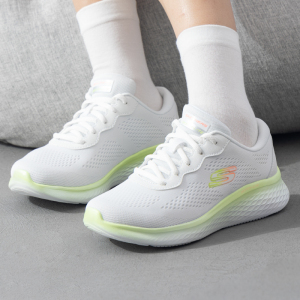 Skechers斯凯奇女鞋新款轻便休闲鞋网眼透气运动鞋健步鞋150010-WLM ZP