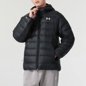 安德玛(Under Armour)男子新款运动跑步训练休闲户外加厚保暖羽绒服1385837-001 ZP