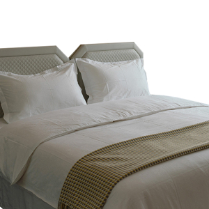 福芳床上用品60支贡缎提花三件套/套