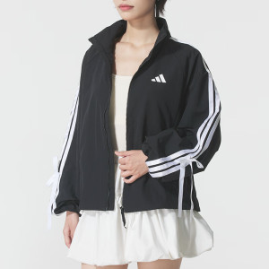 阿迪达斯(adidas)外套女装新款健身训练运动服立领防风舒适休闲夹克KC0181 ZP