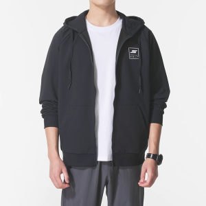 斯凯奇(Skechers)男装女装新款时尚情侣装连帽外套休闲针织夹克运动服P225U132-0280 ZP